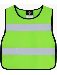 – Dětské pončo s 76. neon green model 22441085 - Korntex