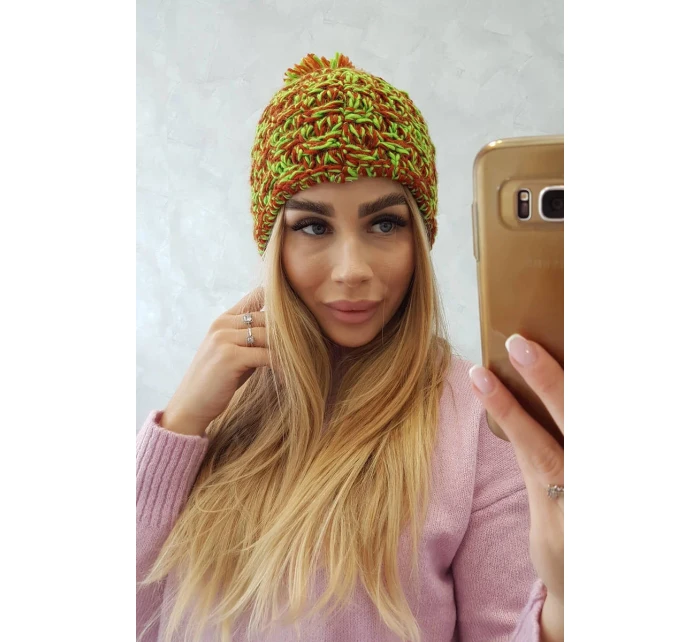 Fiona fleecová čepice zelená model 18751237 - K-Fashion