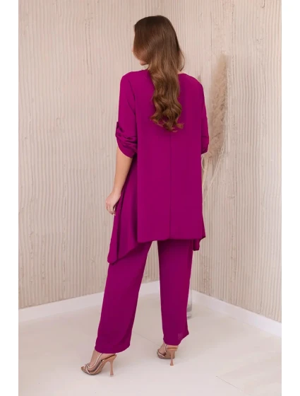 Súprava blúzka + nohavice s príveskom slivky Súprava blúzka + nohavice s príveskom slivky