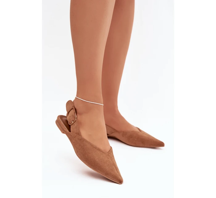 Dámské baleríny S přezkou Camel Tanelia