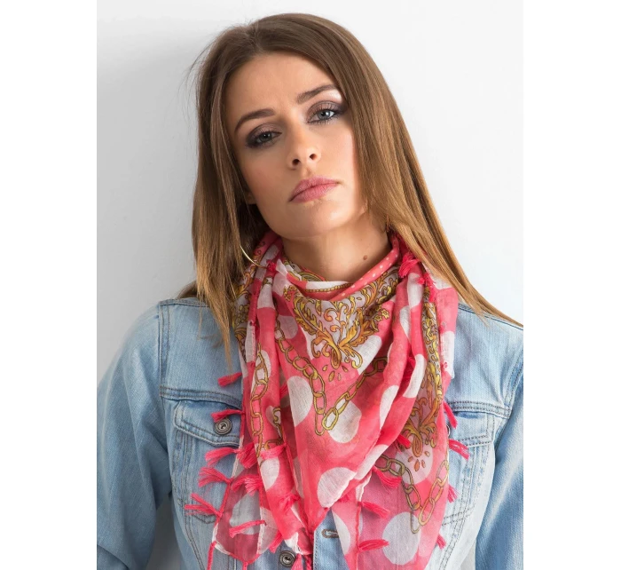 Šátek AT CH ENEC model 14830148 korál - FPrice