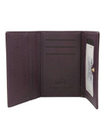 Dámske peňaženky Dámska kožená peňaženka 15 09 SH RFID 13 tmavo fialová