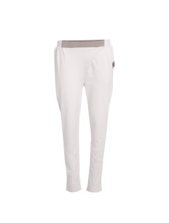 Kalhoty model 16628037 Boyfriend White - LOOK MADE WITH LOVE