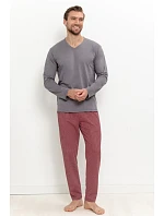 3674 PÁNSKE DLHÉ PYŽAMO RICARDO M–2XL 3674 PÁNSKE DLHÉ PYŽAMO RICARDO M–2XL