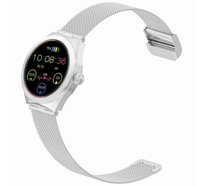 Chytré hodinky Silver model 21807457 - Gravity Chytré hodinky Silver model 21807457 - Gravity