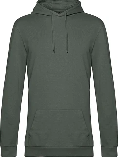 B&C #Hoodie Pánska mikina s kapucňou 01.U03W millennial khaki