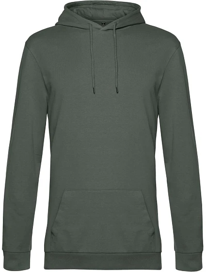 B&C #Hoodie Pánska mikina s kapucňou 01.U03W millennial khaki