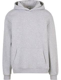 BY Mikina s kapucí z těžké bavlny "Fluffy" 56.0 heather grey model 22451502 - Build your Brand