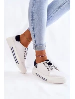 Dámské tenisky Memory Foam System Big Star model 21599563 Bíle - Big Star Shoes