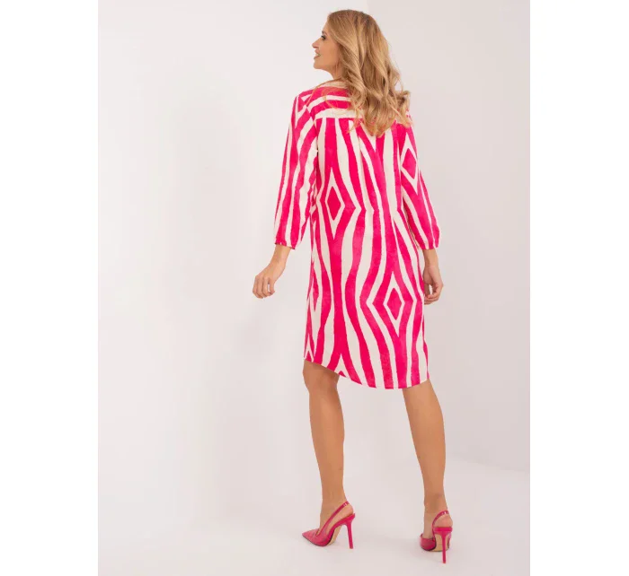 Sukienka model 19708983 fuksjowy - FPrice