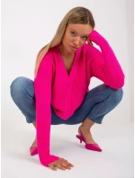 Dámsky sveter LC SW 0321 fluo ružový Dámsky sveter LC SW 0321 fluo ružový