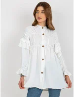 Dámská košile TW KS BI model 18048998 ecru - FPrice Dámská košile TW KS BI model 18048998 ecru - FPrice