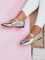 Dámske baleríny ELLICAN so striebornou prackou FashionStreet ZY0706