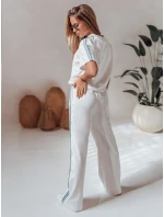 Dámská tepláková souprava oversize SPORT bílá Dstreet model 21988916 - FashionStreet