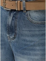 Dámské džínové kalhoty s páskem Dstreet model 21996330 - FashionStreet Dámské džínové kalhoty s páskem Dstreet model 21996330 - FashionStreet