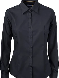 J.Harvest & Frost YB 50 Regular Women Keprová blúzka s dlhým rukávom 63.5003 čierna