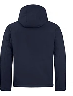 Padded Hooded Softshell Men Pánská zateplená softshellová bunda s kapucí model 22454943 dark navy - Clique Padded Hooded Softshell Men Pánská zateplená softshellová bunda s kapucí model 22454943 dark navy - Clique