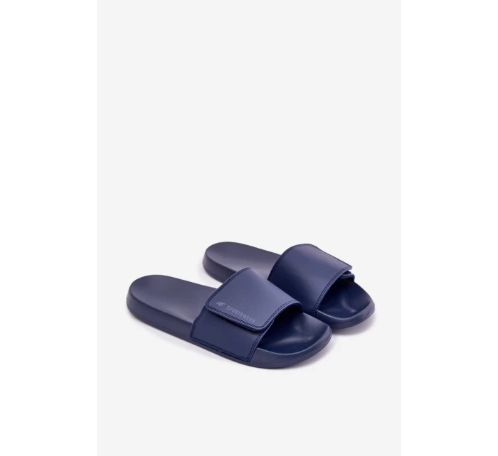 Pánské Pantofle model 21702230 Modré - 4F Pánské Pantofle model 21702230 Modré - 4F