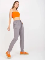 Nohavice D73761M61869L šedé Nohavice D73761M61869L šedé