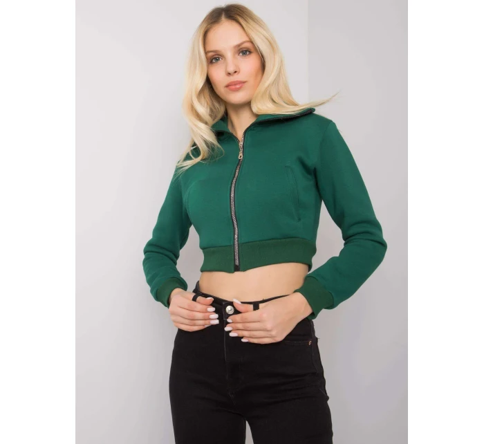 Mikina RV BL 7305.79 tmavo zelená