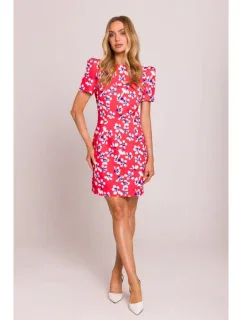 M856 Viacfarebné mini šaty - model 2