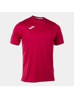 Unisex futbalové tričko Combi 100052.560 Tmavá malina - Joma