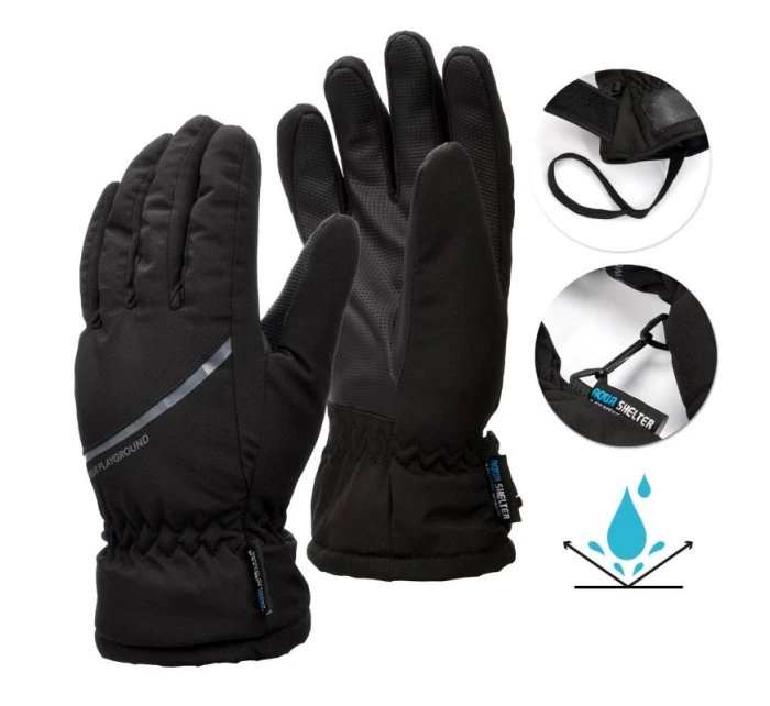 Zimné rukavice Meteor Hiemis L čierne