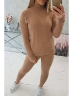 Dvoudílný model 18748187 set alpaka velbloudí - K-Fashion Dvoudílný model 18748187 set alpaka velbloudí - K-Fashion