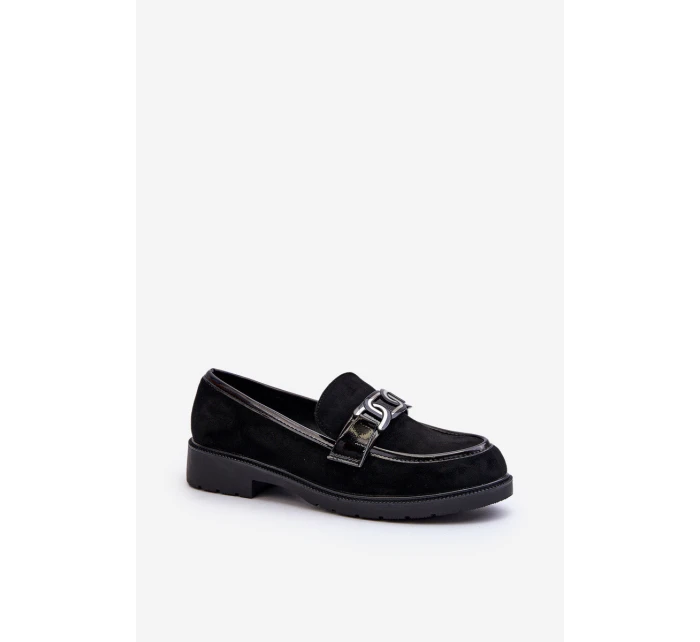 Dámské semišové mokasíny model 21652854 - S.Barski Dámské semišové mokasíny model 21652854 - S.Barski