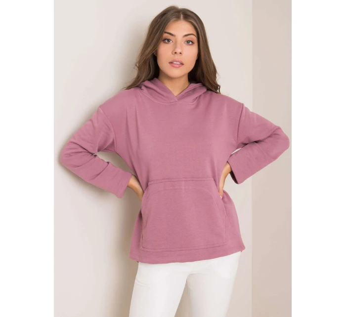 Mikina RV BL 5801.03X tmavo ružová