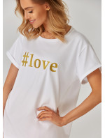 Tričko Kolorli #Love White