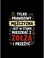 Pánske tričko TRUE MEN s potlačou čierne FashionStreet NX0104R