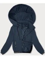 PIKOWANA KURTKA Z  GRANATOWA model 18823134 - J.STYLE