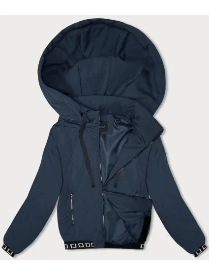 PIKOWANA KURTKA Z  GRANATOWA model 18823134 - J.STYLE