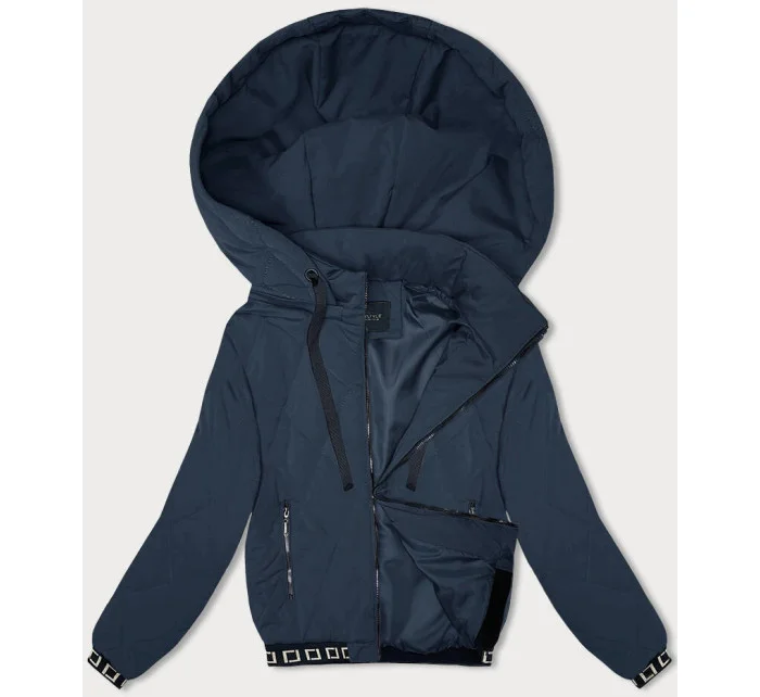 PIKOWANA KURTKA Z  GRANATOWA model 18823134 - J.STYLE