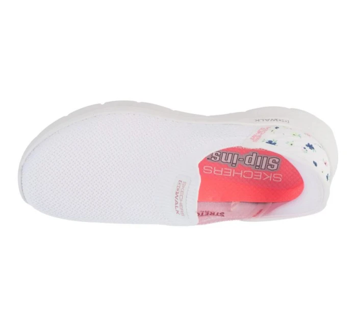Skechers Slip-Ins: GO WALK Flex - Sunset Rose 124822-WHT White 36 Skechers Slip-Ins: GO WALK Flex - Sunset Rose 124822-WHT White 36