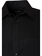 JN  keprová košile s dlouhým rukávem 02.0 black model 22488313 - Daiber