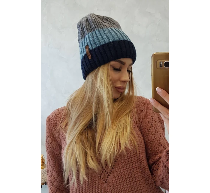 Fleecová čepice  grey model 18751507 - K-Fashion