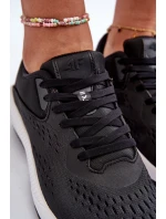 Buty Sportowe Damskie 4F 4FRSS24FSPOF056 Czarne Buty Sportowe Damskie 4F 4FRSS24FSPOF056 Czarne