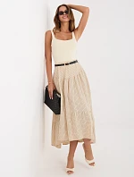 Sukňa IT SD FL10325.00 béžová
