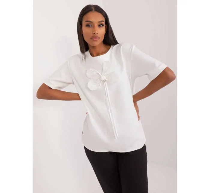 Bluzka LK BZ model 20143373 ecru - FPrice