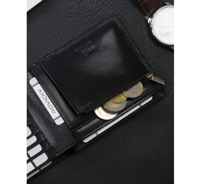 Pánske peňaženky N993 RVTS 6705 BL+NA čierna