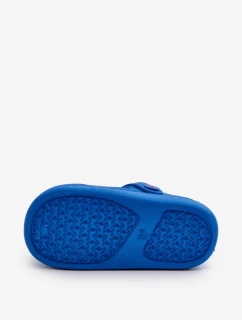 Detské penové papuče s ozdobou, modrá opleia