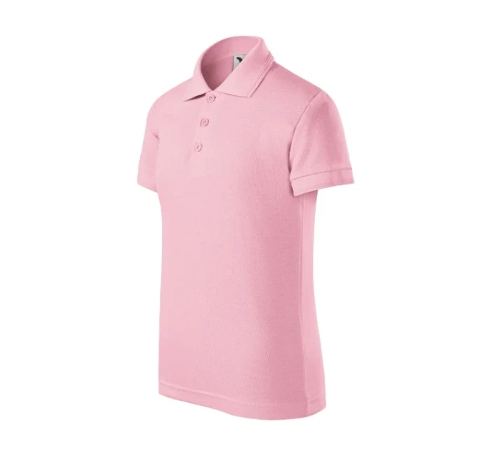 Pique Polo polokošile dětská růžová