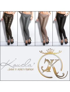 Sexi kožené tregíny KouCla 50361 - Koucla