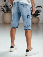 Pánske džínsové šortky modré Dstreet SX2553