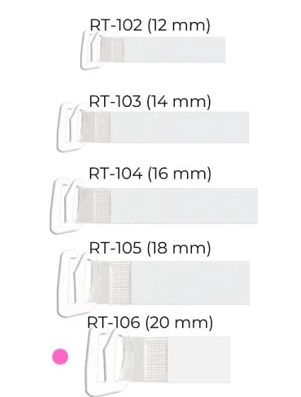 Silikonová ramínka s kovovým  RT 106 model 20705985 - Julimex