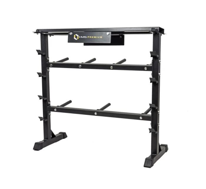 HMS STR12 Prémiový stojan na dosky a činky