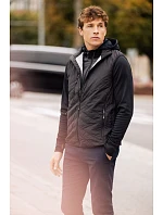 James Harvest Keyport Jacket Men Pánska hybridná bunda „Two-Tone“ 62.2032 čierna James Harvest Keyport Jacket Men Pánska hybridná bunda „Two-Tone“ 62.2032 čierna