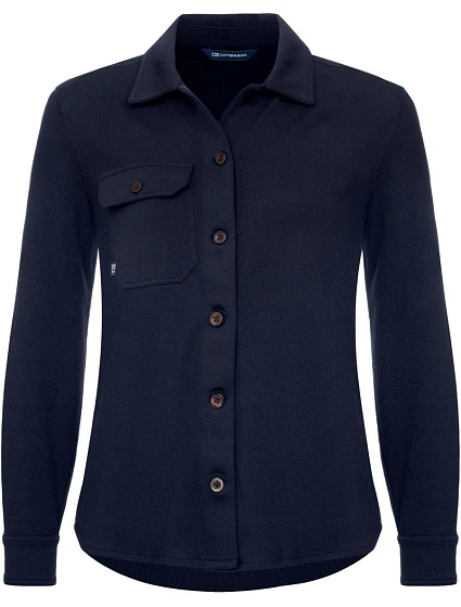 Cutter & Buck Advantage Leisure Shirt Women Voľnočasová blúzka 68.2415 tmavomodrá